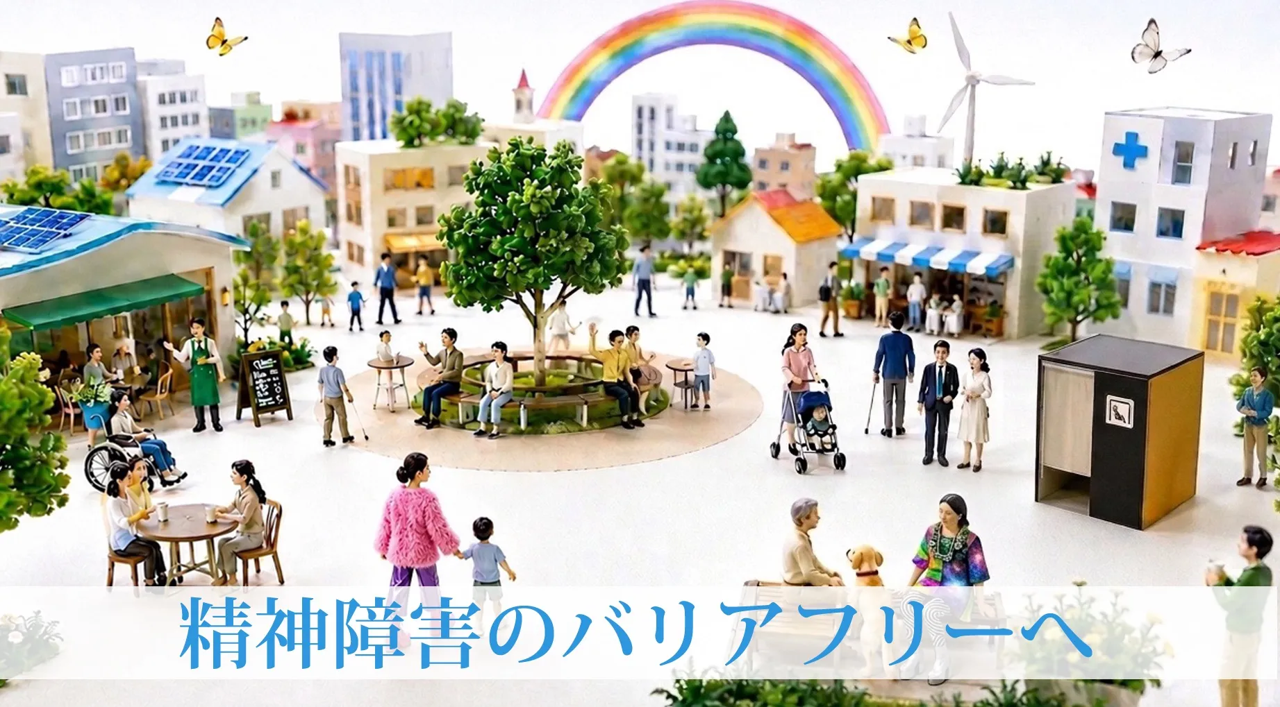 精神障害のバリアフリーへ